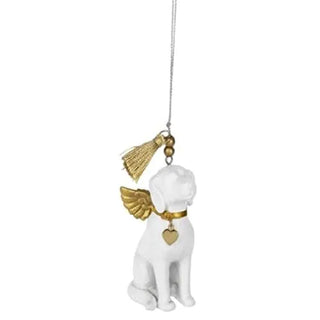 Dog Angel Ornament