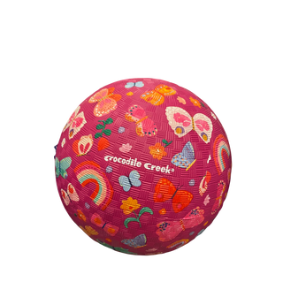 Pink Butterfly Playground Ball | 7"