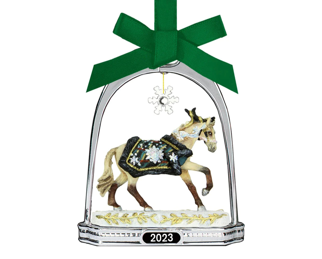 Breyer 700324 Highlander Stirrup Ornament 2023 McWhiggins Wonder