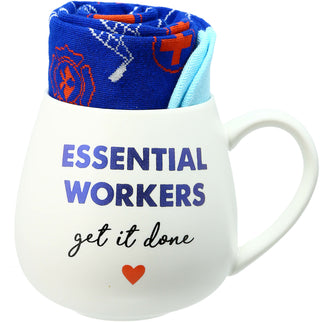Essential Workers Mug and Sock Set
