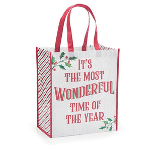"It's the most wonderful time of the year"  Tote