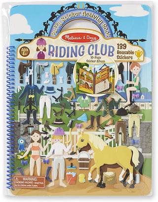 Puffy Sticker Activity Book: Riding Club