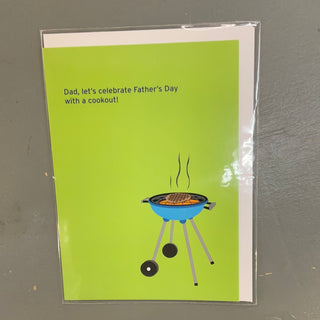 Cookout Fathers Day Card