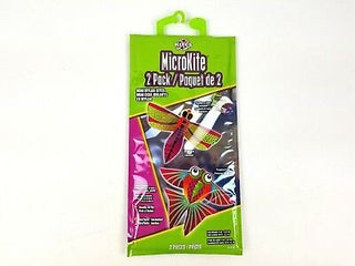 Dragonfly and Tropical Fish 2 Pack Micro Kite
