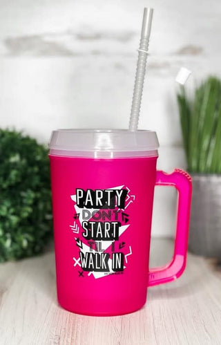 Party Don't Start 22oz Mug