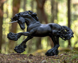 Breyer Unicorn Stallion Obsidian