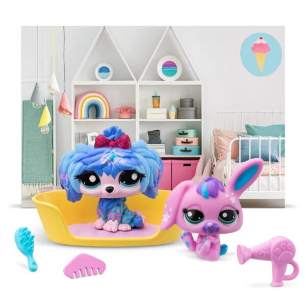 Super Salon Pet - fluencer Pair | Littlest Pet Shops | #00562