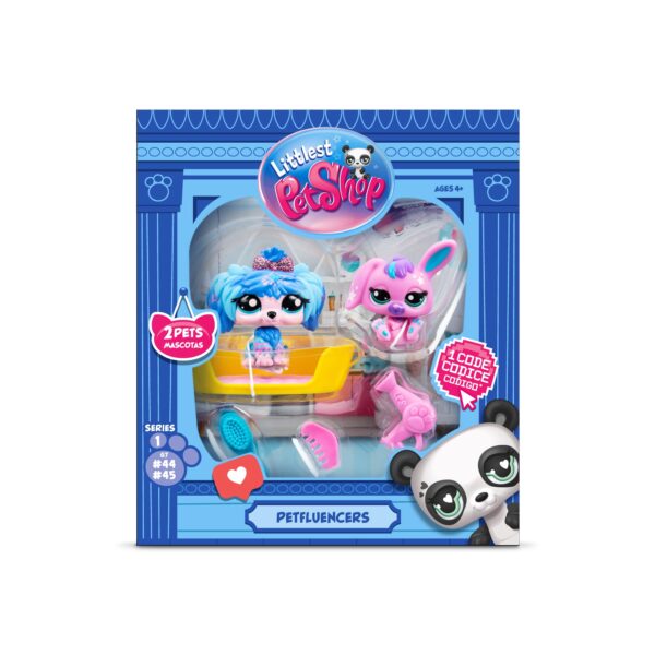 Super Salon Pet - fluencer Pair | Littlest Pet Shops | #00562