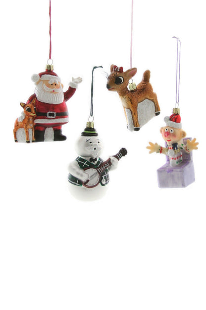 Retro Inspired Rudolph Character Ornament
