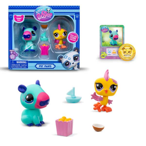 Jungle Pals Pet Pair | Littlest Pet Shop | #00585