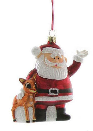 Retro Inspired Rudolph Character Ornament