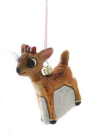 Retro Inspired Rudolph Character Ornament
