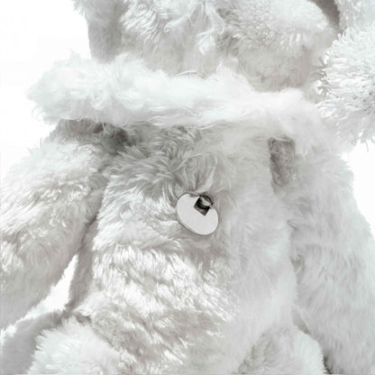 Steiff White Musical Christmas Teddy EAN 007293
