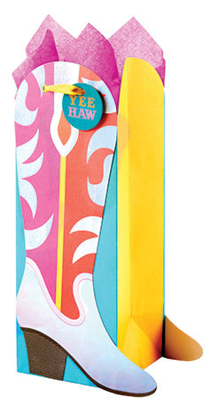 Cowgirl Boot Bottle Bag