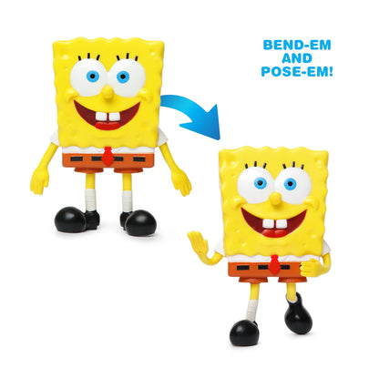 FlexFigs | SpongeBob & Friends Poseable Action Figures