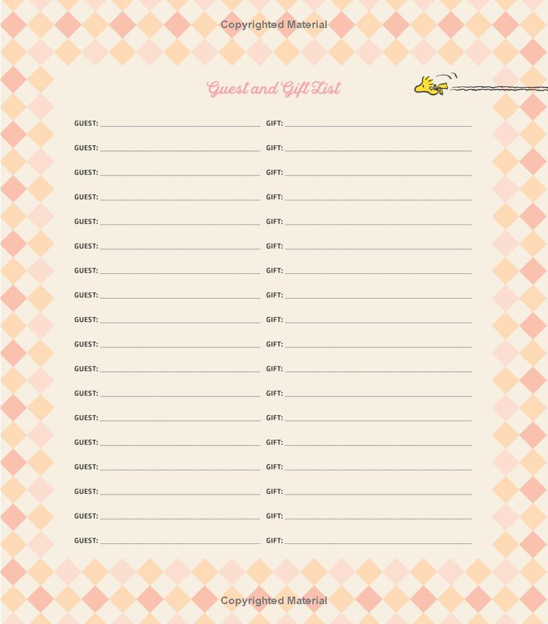 Peanuts Baby Book | My First Year