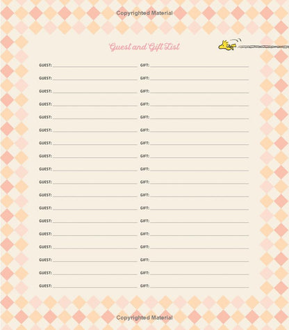 Peanuts Baby Book | My First Year