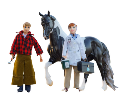 Breyer Farrier with Blacksmith Tools 8" Figure