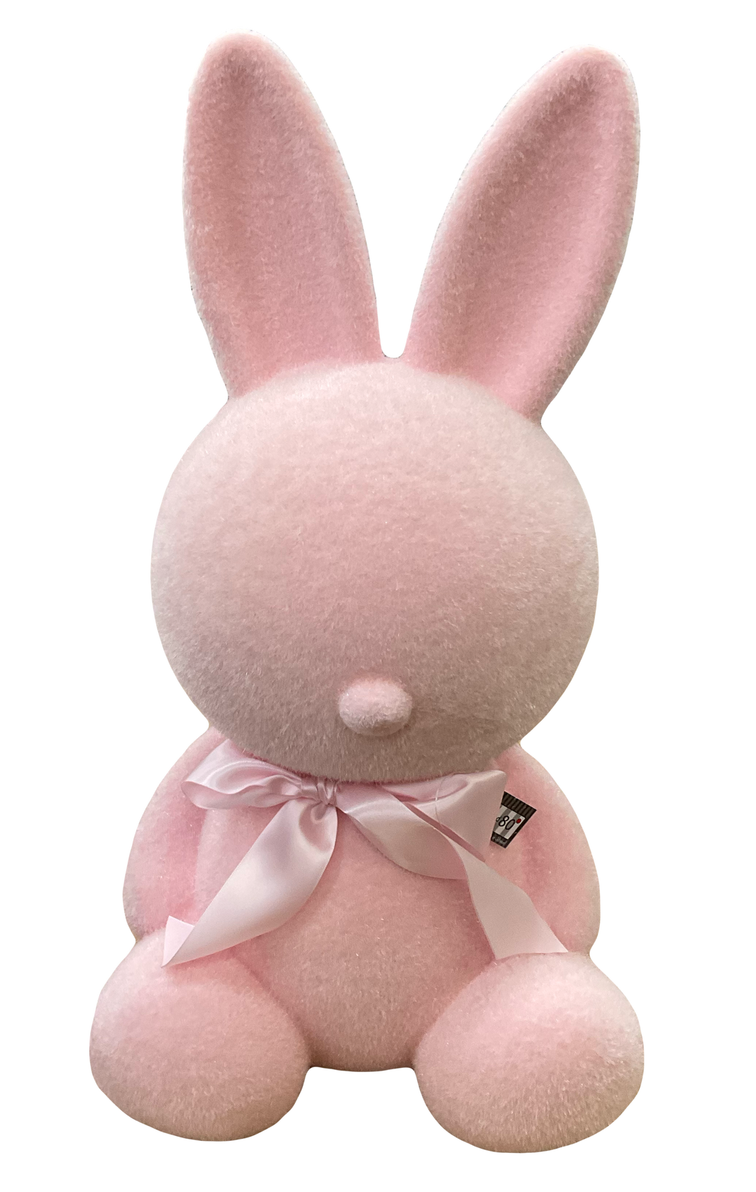 Large Flocked Sitting Bunny 20" Figure