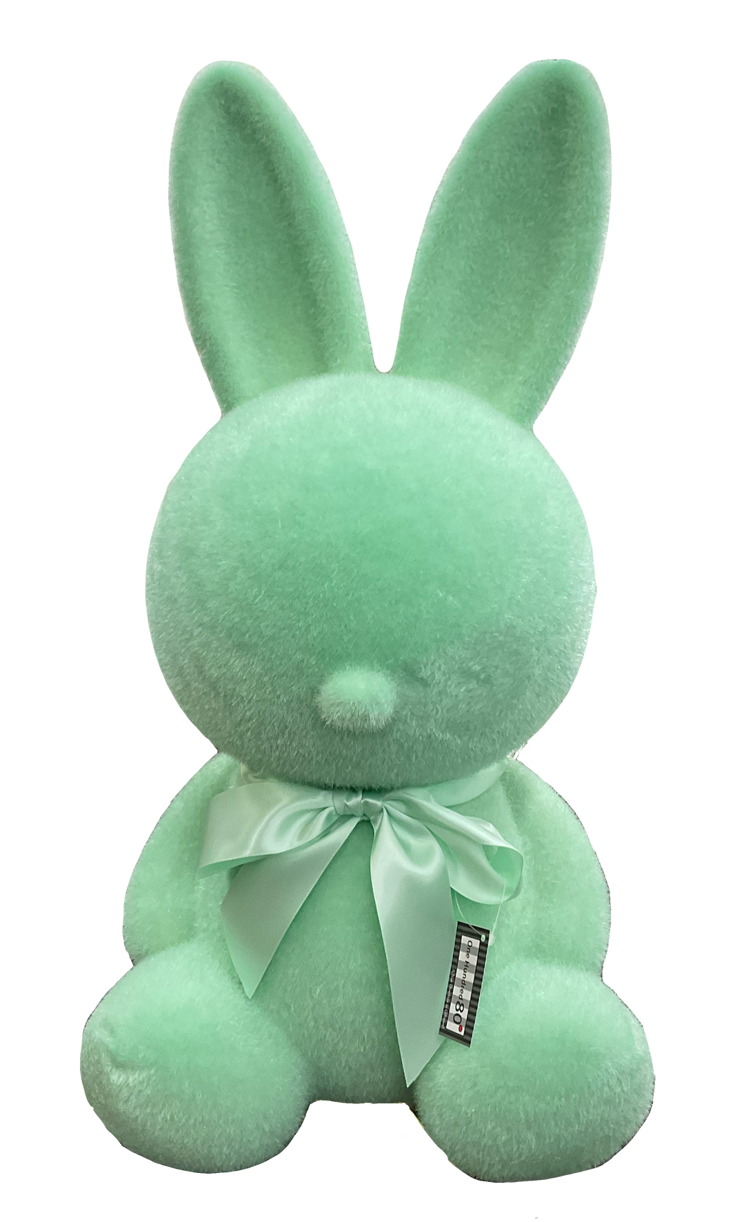 Large Flocked Sitting Bunny 20" Figure