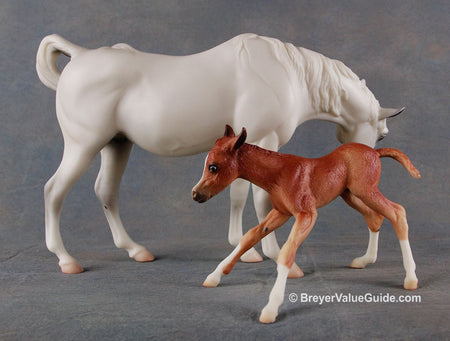 Pre-Owned Susecion & Le Fire | Mare and Foal Breyer Model Horse | #1175 - No Box