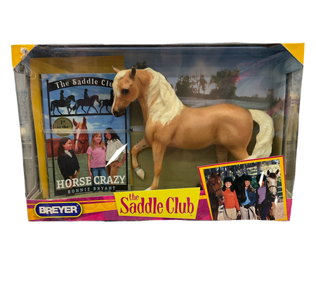Pre-Owned Breyer Model Horse | The Saddle Club Horse Crazy Book Set