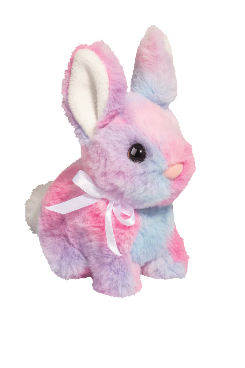 6.5” Tie Dye Bunny Plush | Douglas