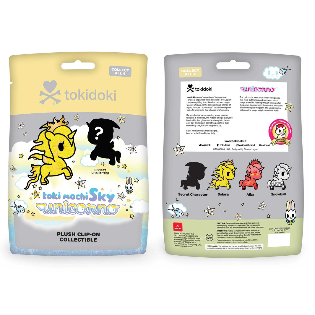Aurora® - ©tokidoki - 4.5" Toki Mochi Sky Blind Bag