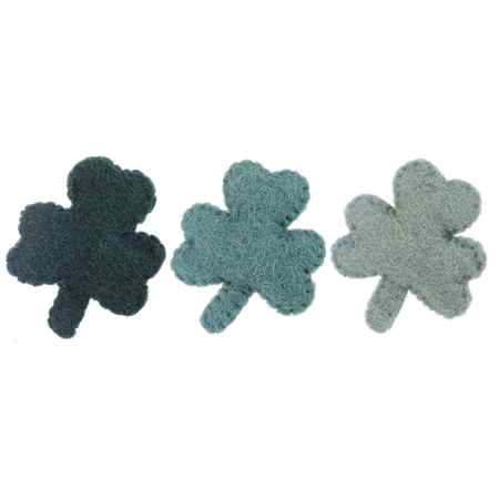 Mini Wool Shamrock