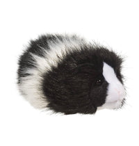 Angora 7” Black & White Guinea Pig Plush | 4112