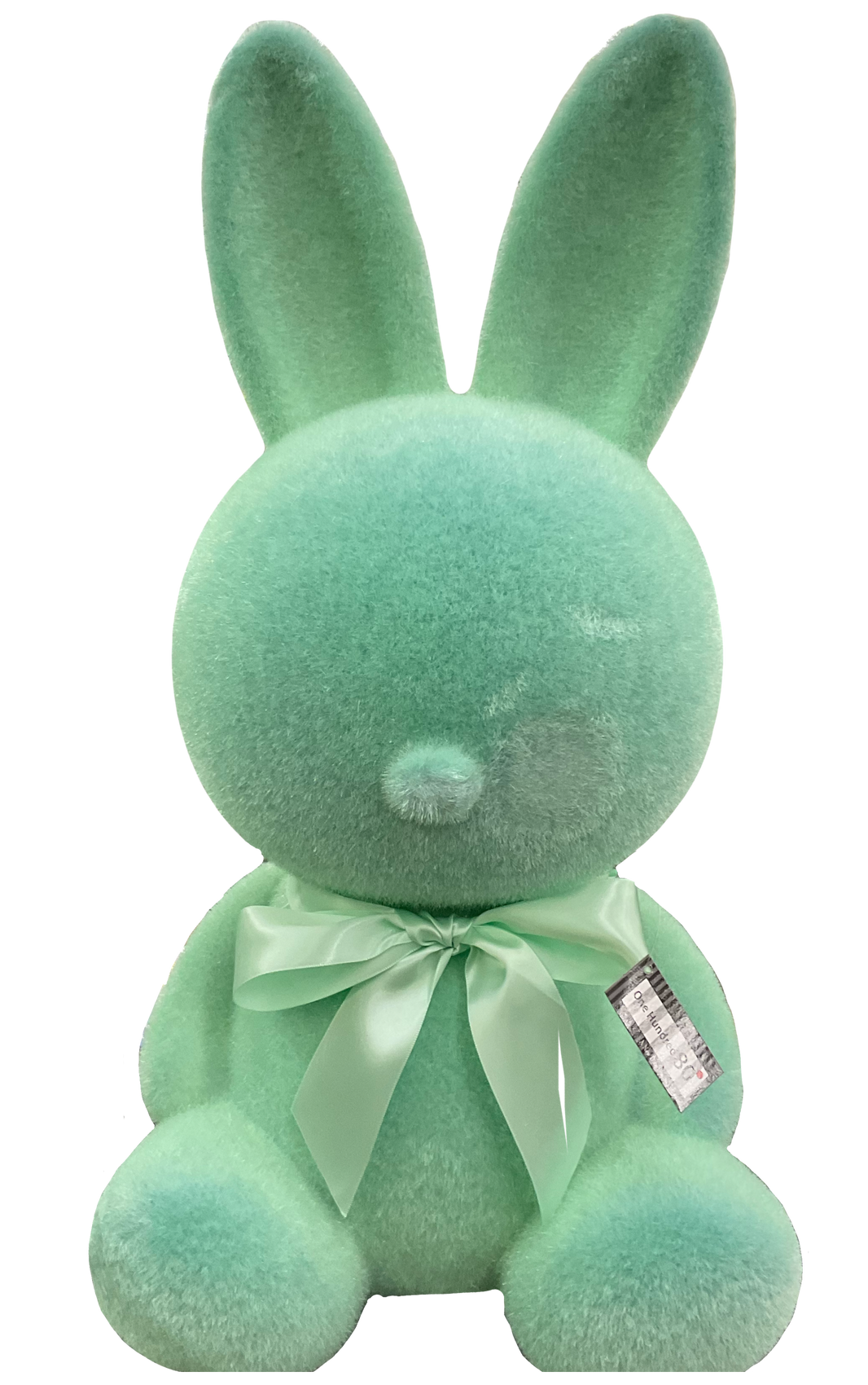 Large Flocked Sitting Bunny 20" Figure