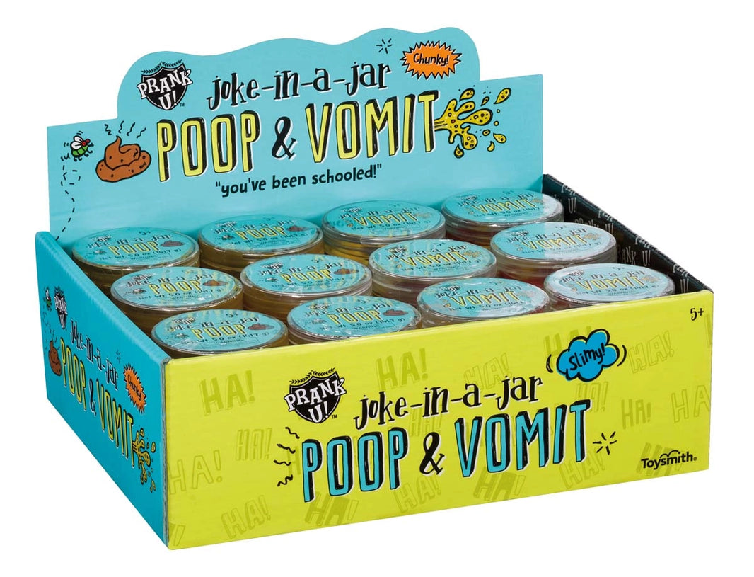 Prank U! Joke-in-A-Jar Poop & Vomit