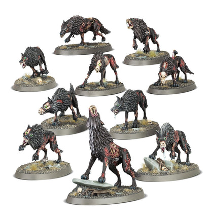 Warhammer Age of Sigmar SoulBlight Gravelords: Dire Wolves
