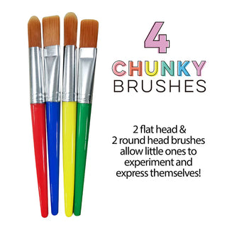 4 Chunky Brushes | iHeartArt Jr