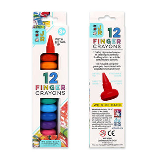 12 Finger Crayons | iHeartArt Jr