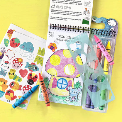 Art on the Go! Nature Friends | iHeartArt Jr