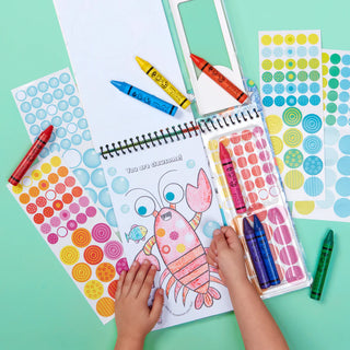 Art on the Go! Going Dotty Ocean | iHeartArt Jr