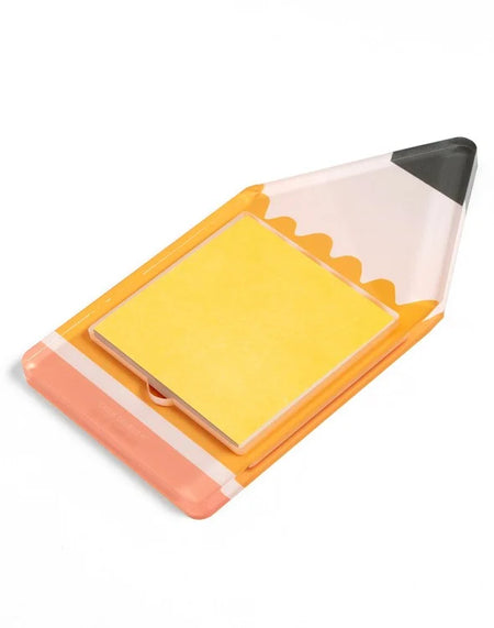 Acrylic Pencil Sticky Note Holder