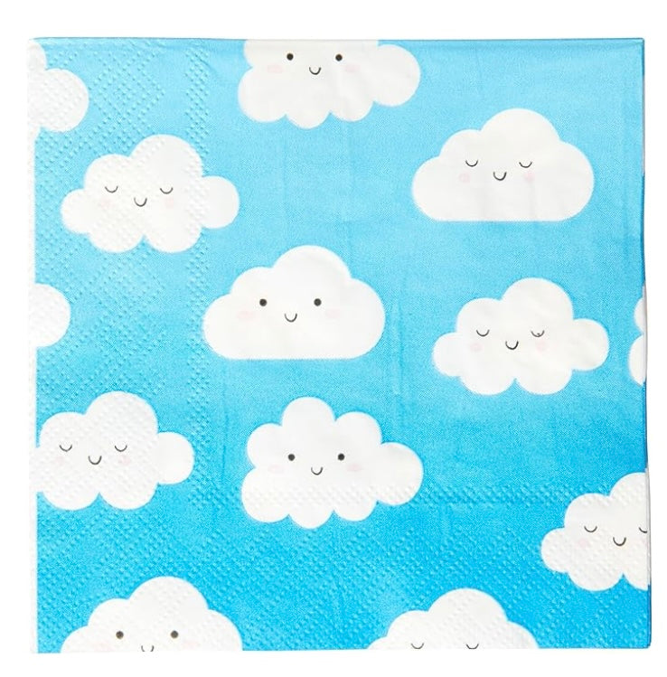 Little Clouds Beverage Napkins 20ct