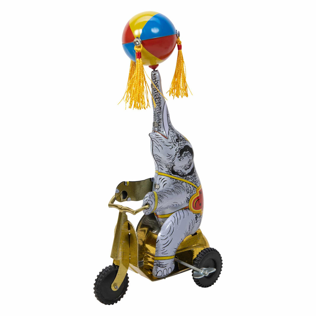 Elephant On Bike | Tin Wind Up