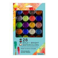 28 Bold + Bright Watercolors | iHeartArt