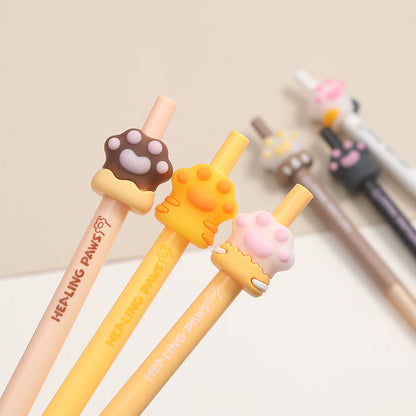 Kitty Cat Paws Retractable Gel Pen