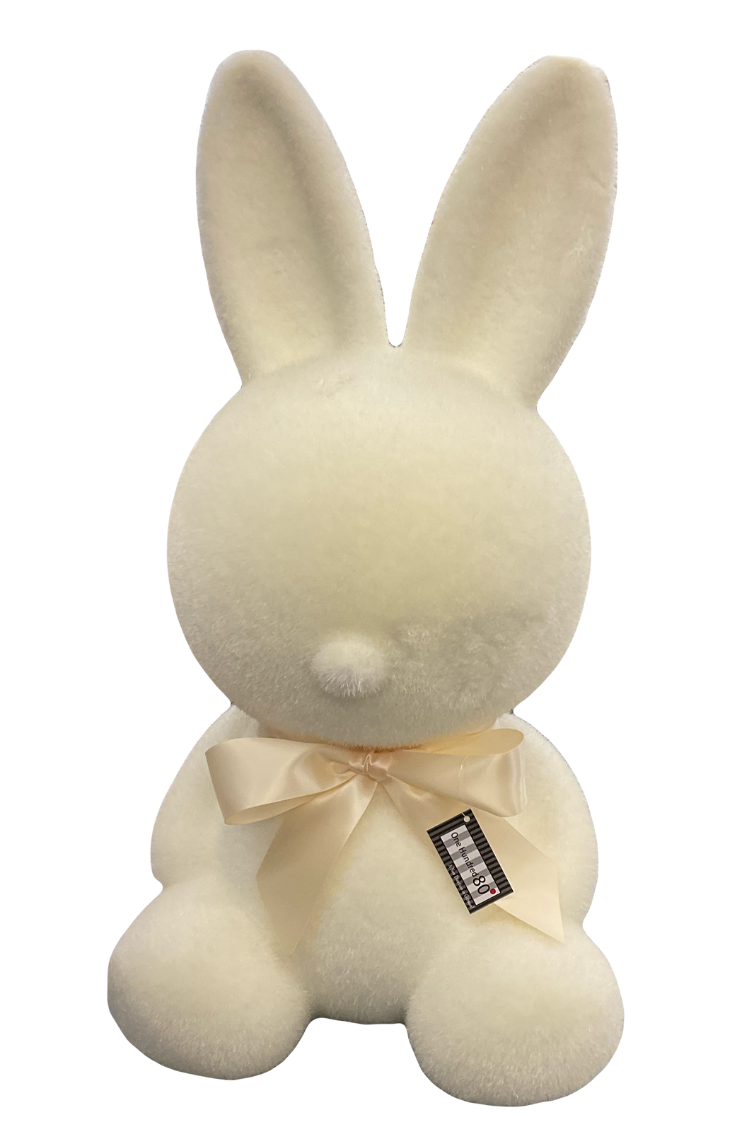 Large Flocked Sitting Bunny 20" Figure