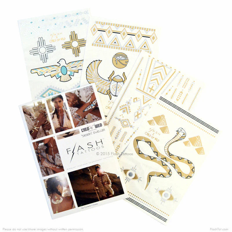 Flash Tattoos x Child of Wild | Desert Dweller