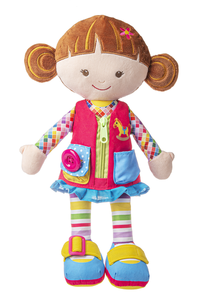 Learn to Dress - Brown Hair Doll