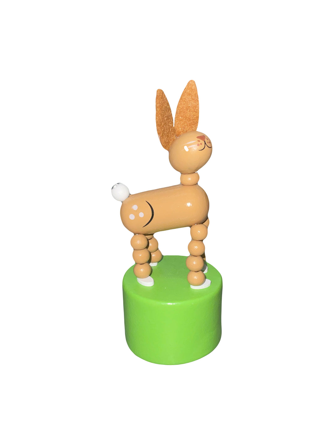 Wooden Desert Creature Push Puppet