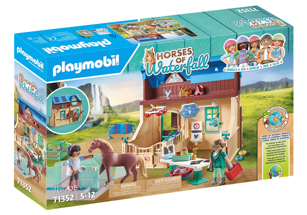 Playmobil | Riding Therapy and Veterinary Practice 71352