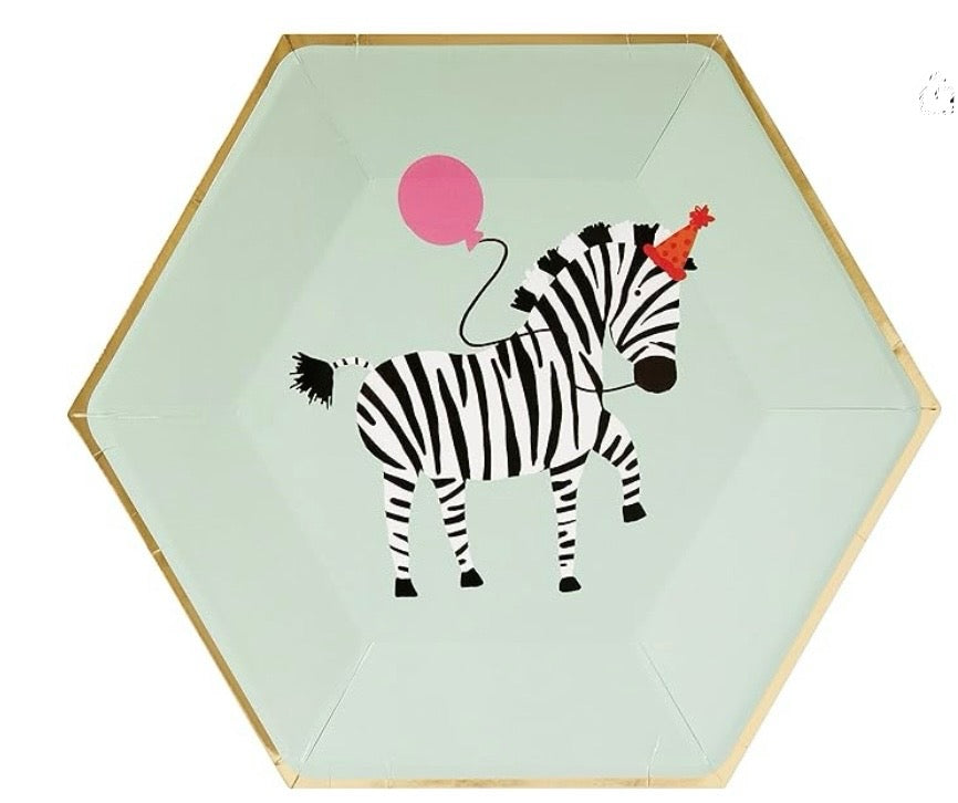Party Animals Lunch Plates 8ct | Paper