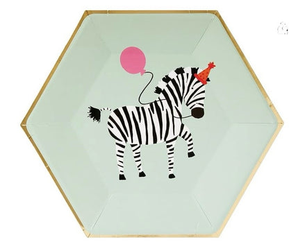 Party Animals Lunch Plates 8ct | Paper