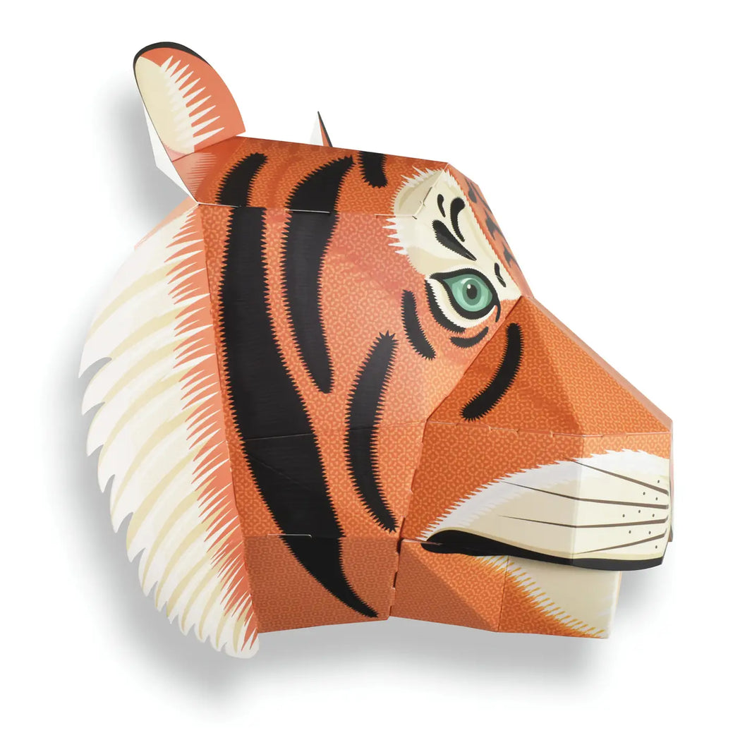 Create-Your-Own Majestic Tiger Head